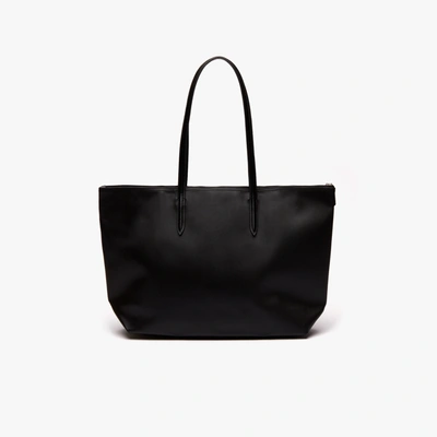 Shop Lacoste Women's L.12.12 Concept Zip Tote Bag - One Size In Orange