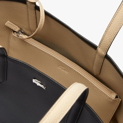 Lacoste Women's Anna Large Reversible Tote Bag - One Size In Black