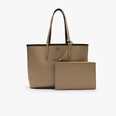 Lacoste Women's Anna Large Reversible Tote Bag - One Size In Black