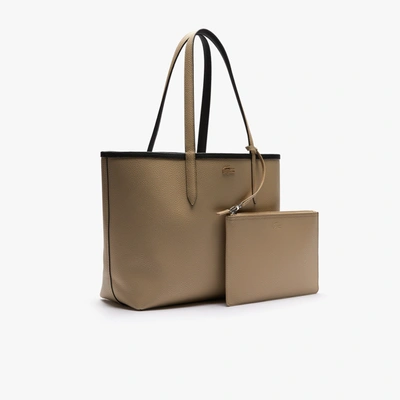 Lacoste Women's Anna Large Reversible Tote Bag - One Size In Black