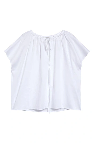 Shop Totême Drape Cover-up Tunic In Off-white