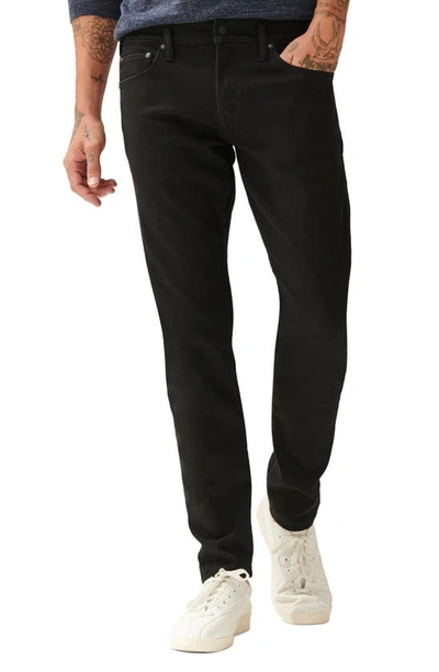 Shop Lucky Brand 110 Advanced Stretch Slim Jeans In Black Rinse
