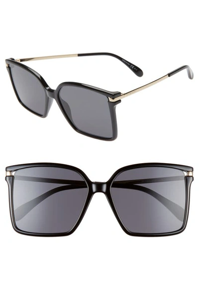 Shop Givenchy 57mm Square Sunglasses
