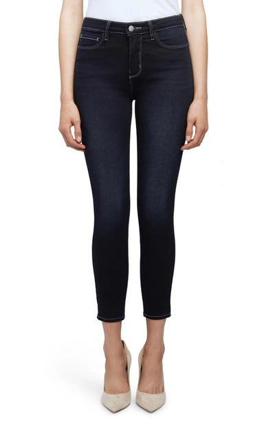 Shop L Agence Margot High Waist Crop Skinny Jeans In Richmond
