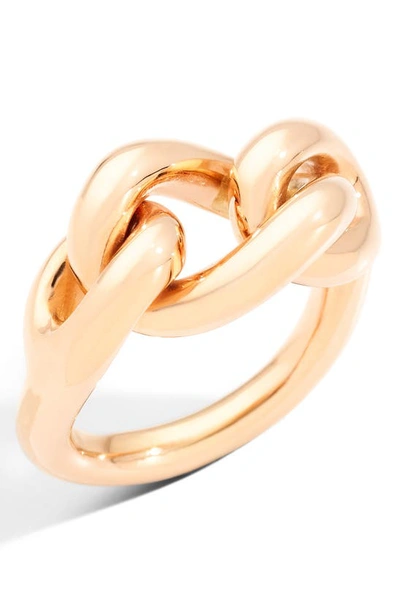 Shop Pomellato Tango Ring In Rose Gold