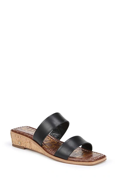 Sam Edelman Women s Vena Strappy Demi wedge Sandals Women s Shoes In Black ModeSens