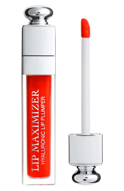Shop Dior Addict Lip Maximizer Plumping Lip Gloss In 015 Cherry