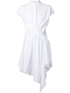 VIKTOR & ROLF drape detail asymmetric shirt dress,手洗