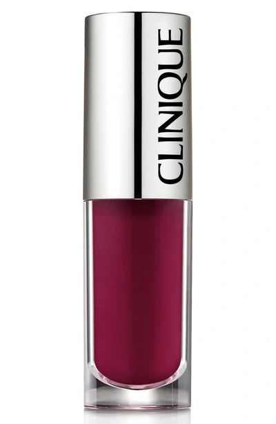 Shop Clinique Pop Splash Lip Gloss In Vino