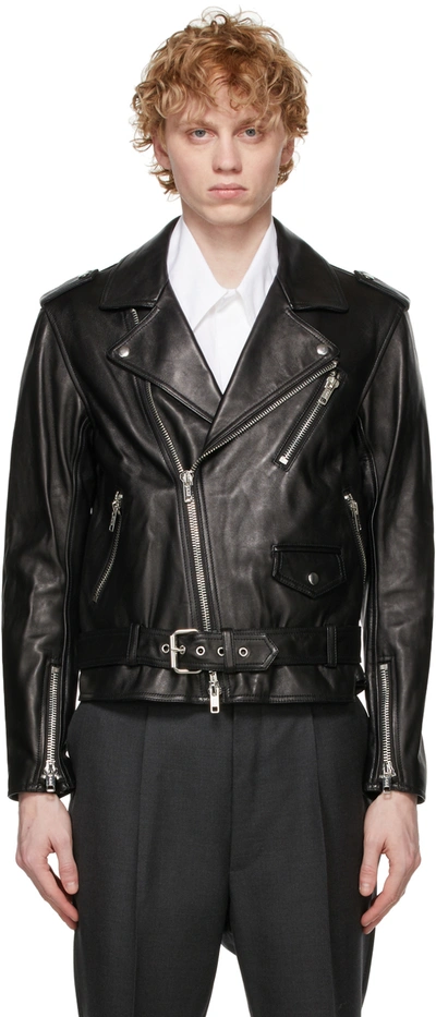Shop 3.1 Phillip Lim / フィリップ リム Black Moto Jacket In Ba001 Black
