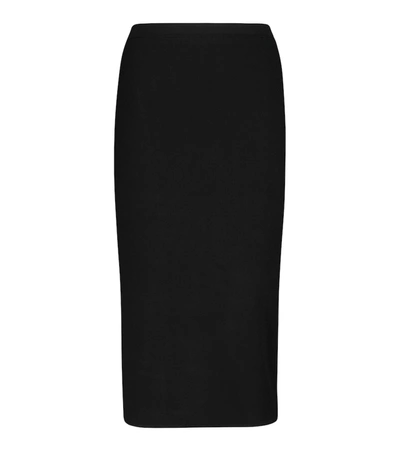 Wardrobe.nyc Release 03 Knitted Pencil Skirt In Black