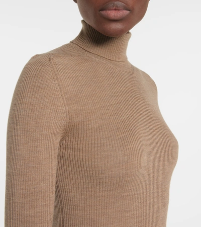 Shop Wardrobe.nyc Release 05 Wool Turtleneck Sweater In Beige