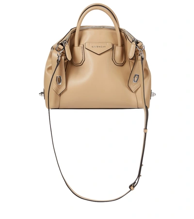 Givenchy Small Antigona Soft Satchel Bag In Calfskin In 250 Beige | ModeSens