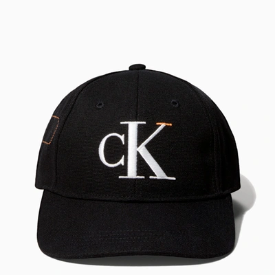 Shop Heron Preston For Calvin Klein Black Baseball Cap