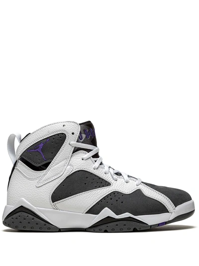 Shop Jordan Air  7 Retro "flint 2021" Sneakers In White