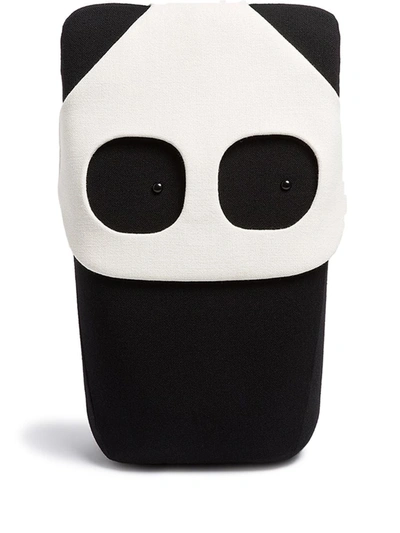 Shop Eo Panda Mini Zoo Toy In Schwarz