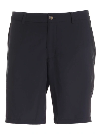 Shop Mc2 Saint Barth Slash Side Pockets Bermuda Shorts In Black
