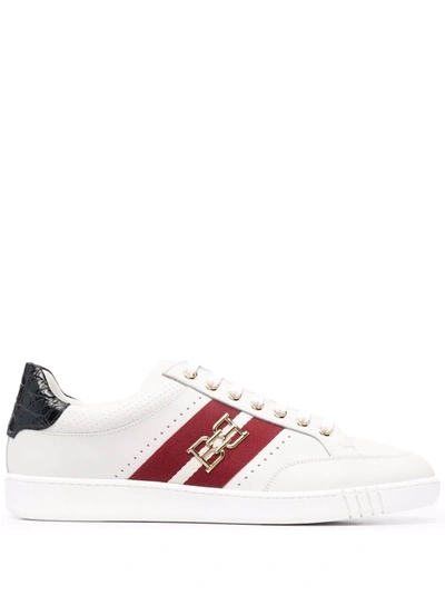 Shop Bally Winton Low-top Sneakers In 0300 White