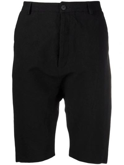 Shop Poème Bohèmien Knee-length Bermuda Shorts In Schwarz