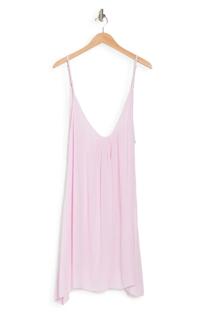 Shop Elan Cover-up Slip Dress In Lilac