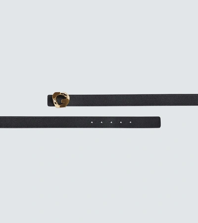 Shop Givenchy Reversible G Chain Leather Belt In Multicoloured