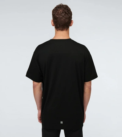 Shop Givenchy Oversized Trompe L'ail T-shirt In Black