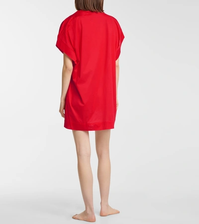 Shop Eres Renee Cotton Jersey T-shirt In Red