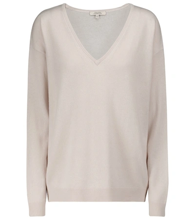 Shop Dorothee Schumacher Soft Edge Cashmere Sweater In White