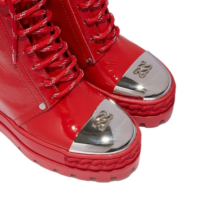 Shop Casadei High Top New Cult In Red Square