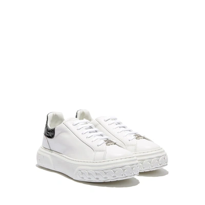 Shop Casadei Off Road Lacroc In White And Black