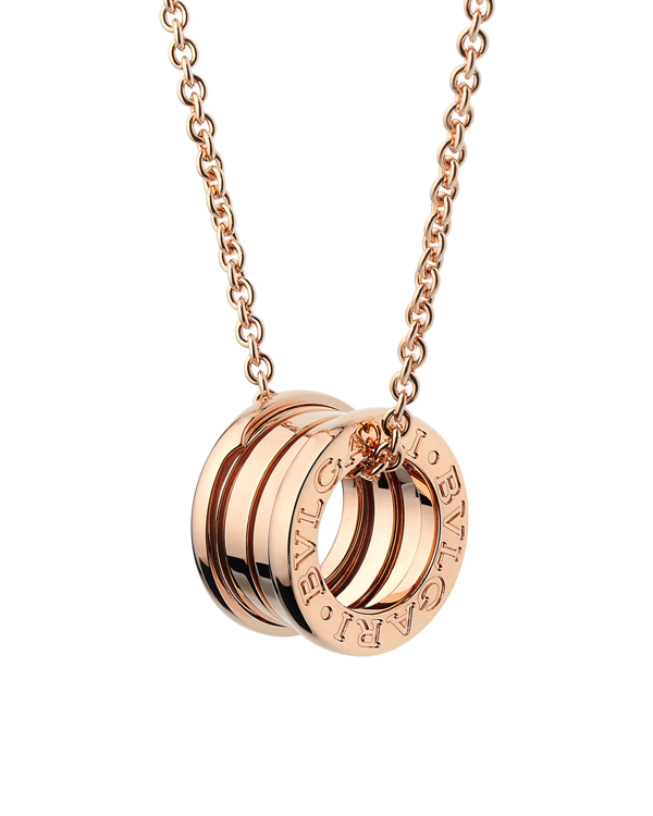 Bvlgari B Zero1 18k Rose Gold Pendant Necklace Modesens