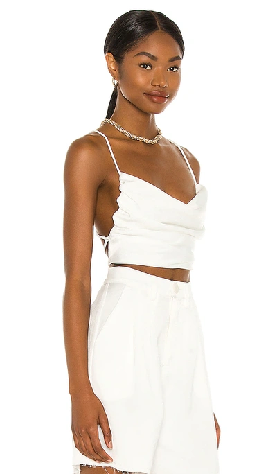 Shop Nonchalant Cara Layered Crop Top In White
