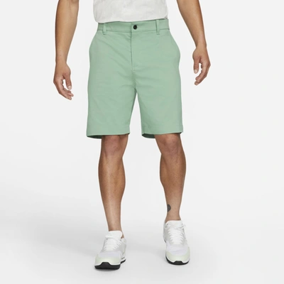 Shop Nike Dri-fit Uv Men's 9" Golf Chino Shorts In Healing Jade