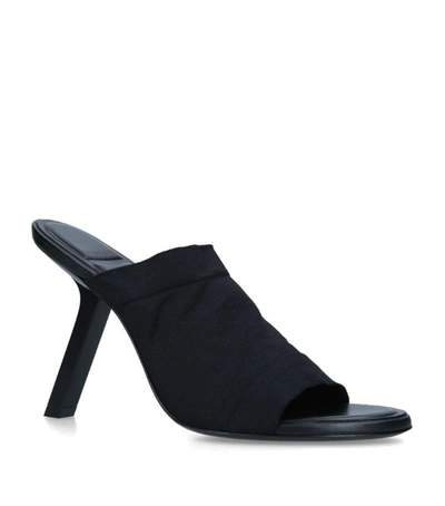 Shop Balenciaga Stretch Sandals 110 In Black