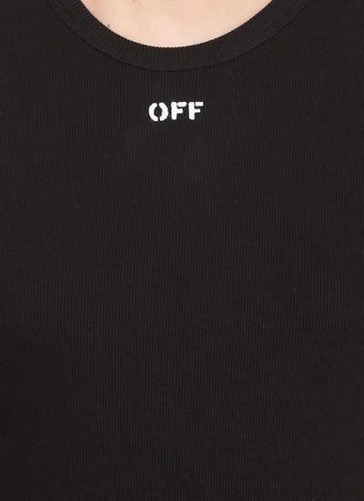Shop Off-white T-shirts And Polos Black