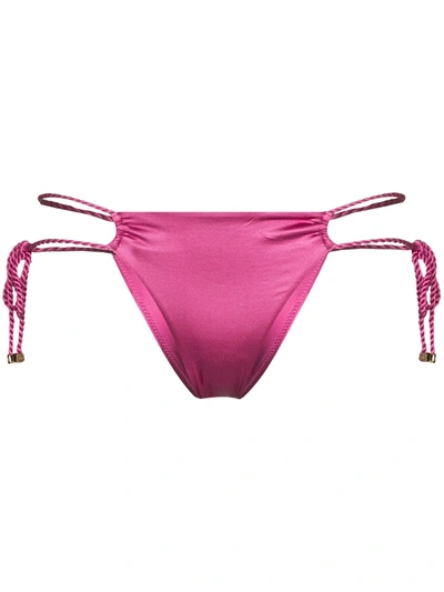 Shop Agent Provocateur Mileey Cut-out Bikini Bottom In Pink