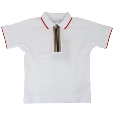 Shop Burberry Samuel T-shirt In White