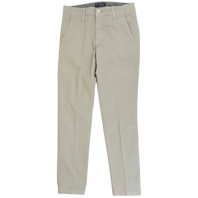 Shop Jeckerson Cinos Trousers In Beige