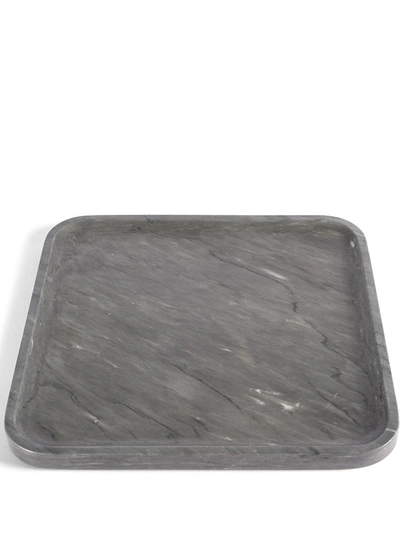 Shop Salvatori Pietra L 04' Stone Tray In Grau