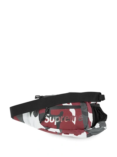 Shop Supreme Logo-print Sling Bag In Red