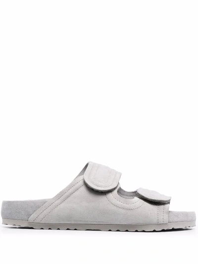 Shop Birkenstock Forager Double-strap Sandals In Grey