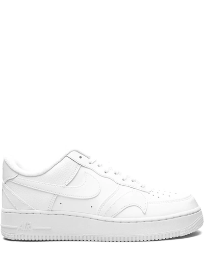 Shop Nike Air Force 1 '07 Lv8 "misplaced Swoosh In White