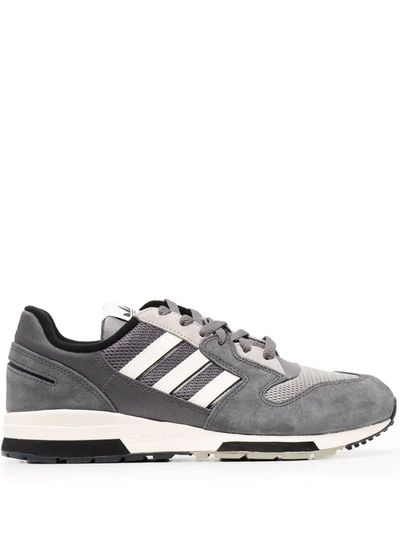 Shop Adidas Originals Zx 420 Low Top Sneakers In Grey
