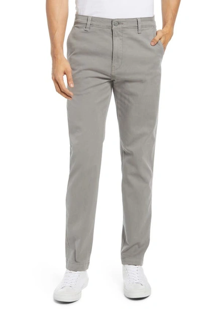 Shop Levi's Xx Standard Ii Stretch Cotton Chino Pants In Steel Grey Shady