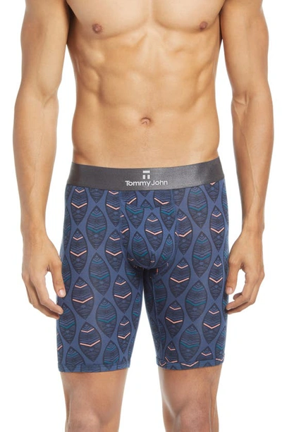 Shop Tommy John Second Skin Boxer Briefs In Wooden Surfboards