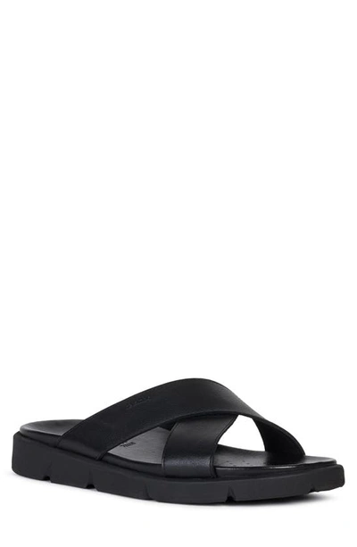 Shop Geox Xsand 2 Slide Sandal In Black