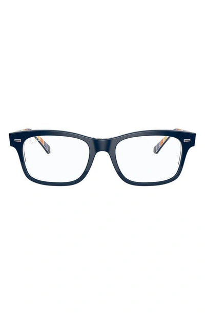 Shop Ray Ban Unisex 54mm Optical Glasses In Blue