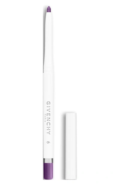 Shop Givenchy Khôl Couture Waterproof Eye Pencil In 6 Lilac