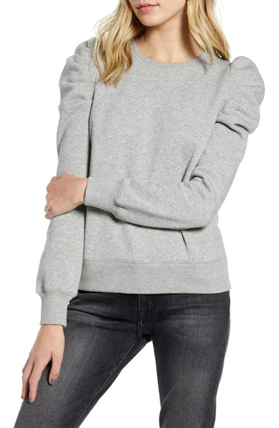 Shop Rebecca Minkoff Janine Sweatshirt In Heather Grey