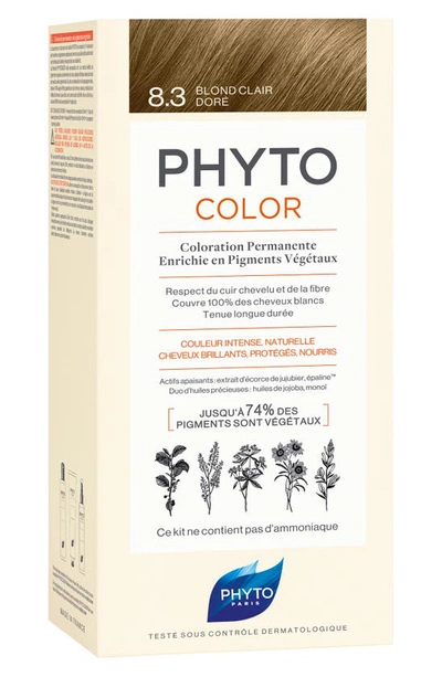 Shop Phyto Color Permanent Hair Color In Light Golden Blond